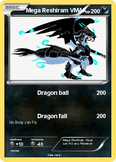 Pokemon Mega Reshiram VMAX