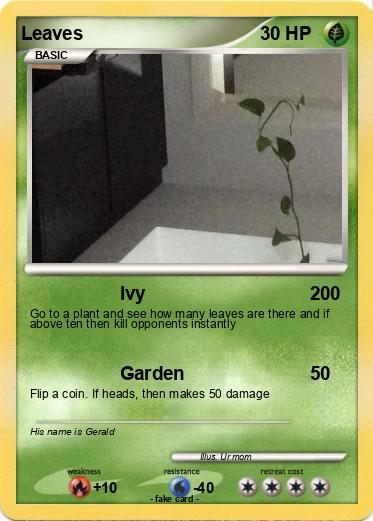 Pokemon Leaves