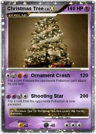 Pokemon Christmas Tree