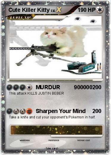 Pokemon Cute Killer Kitty