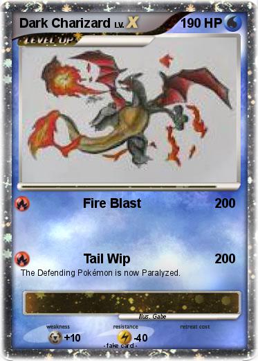 Pokemon Dark Charizard