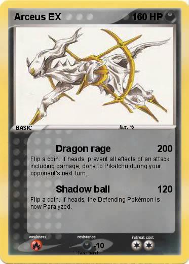 Pokemon Arceus EX