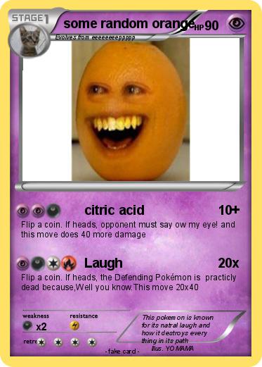 Pokemon some random orange