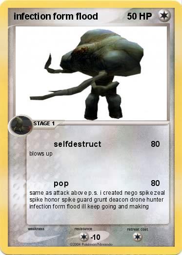 Pokemon infection form flood