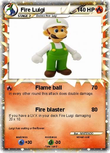 Pokemon Fire Luigi
