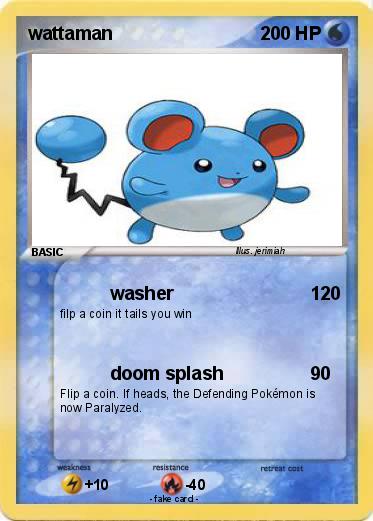 Pokemon wattaman