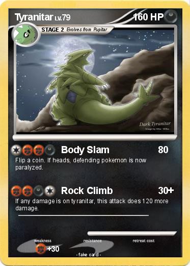 Pokemon Tyranitar