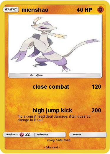 Pokemon mienshao