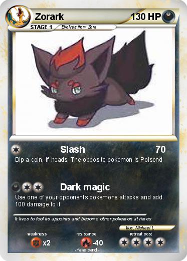 Pokemon Zorark