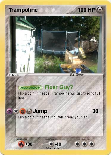 Pokemon Trampoline