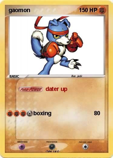 Pokemon gaomon