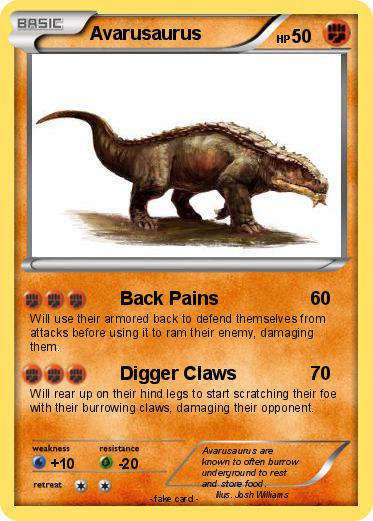 Pokemon Avarusaurus