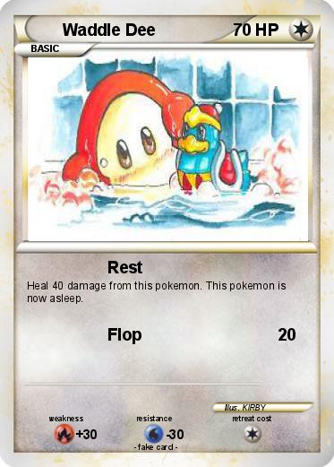 Pokemon Waddle Dee