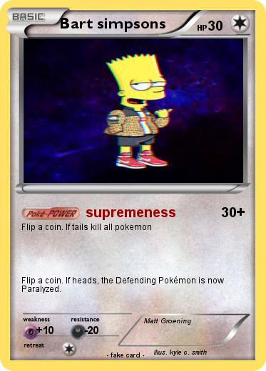 Pokemon Bart simpsons