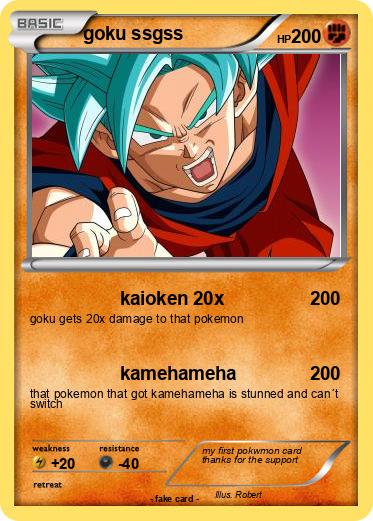 Pokemon goku ssgss