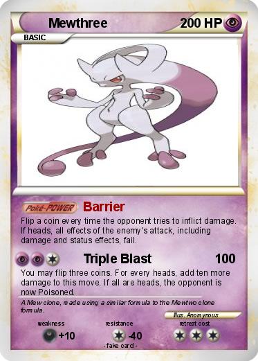 Pokemon Mewthree