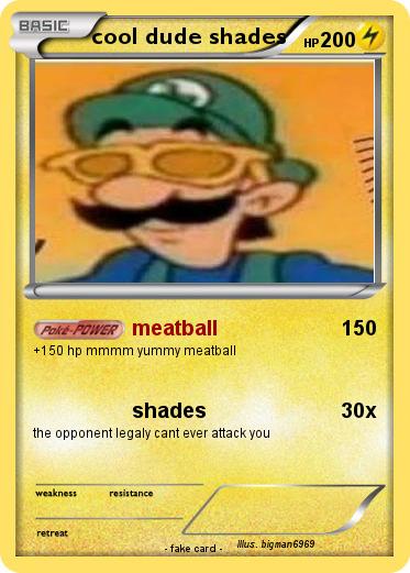 Pokemon cool dude shades