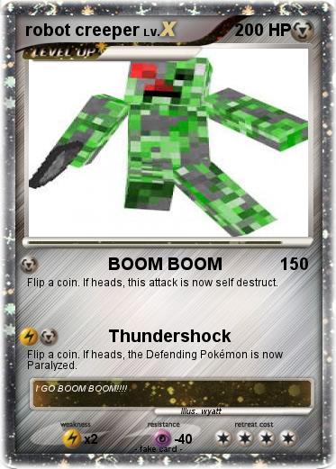 Pokemon robot creeper