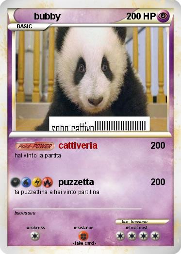 Pokemon bubby
