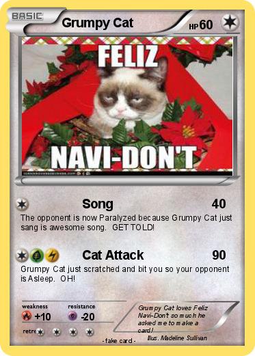 Pokemon Grumpy Cat
