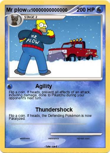 Pokemon Mr plow