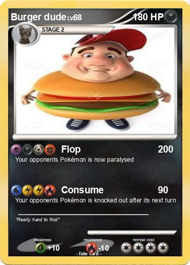 Pokemon Burger dude