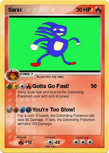 Pokemon Sanic