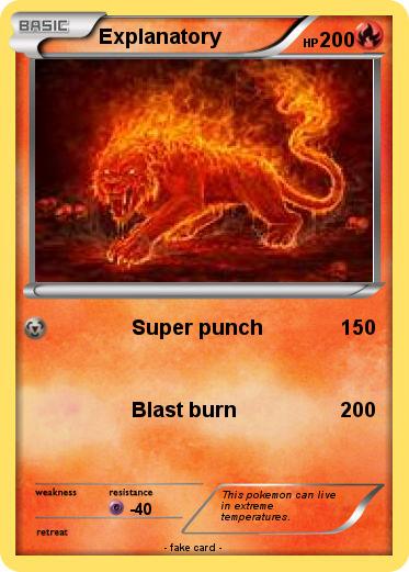 Pokemon Explanatory