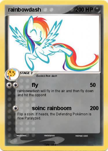 Pokemon rainbowdash