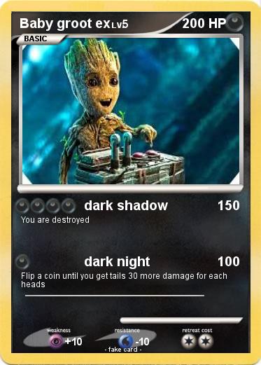 Pokemon Baby groot ex