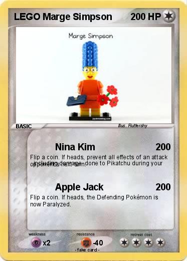 Pokemon LEGO Marge Simpson