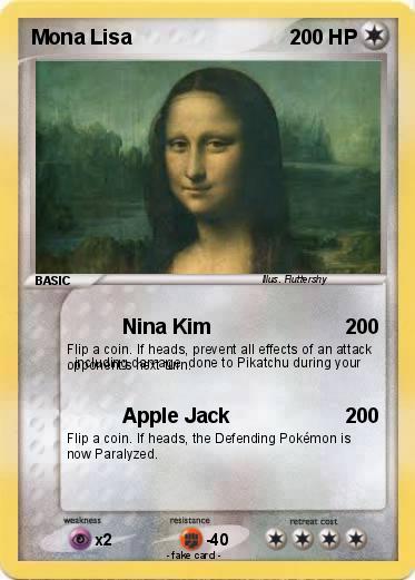 Pokemon Mona Lisa