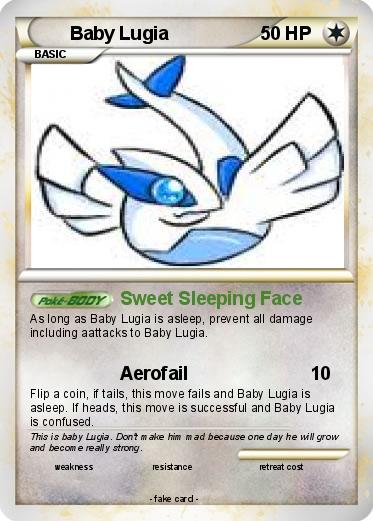 Pokemon Baby Lugia