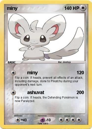 Pokemon miny