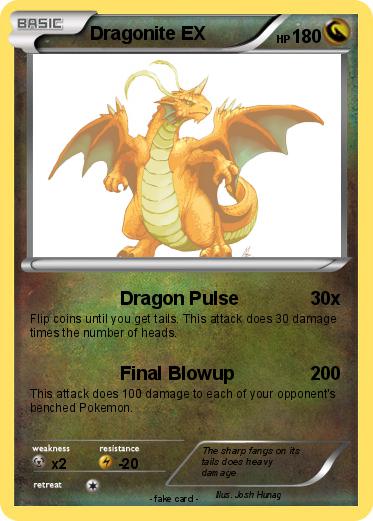 Pokemon Dragonite EX