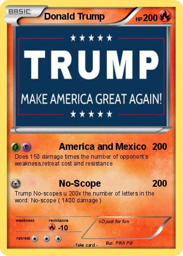 Pokemon Donald Trump