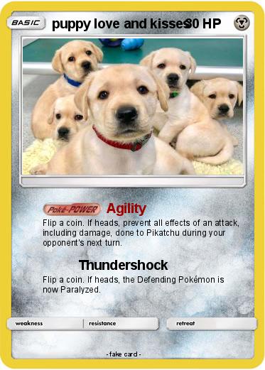 Pokemon puppy love and kisses