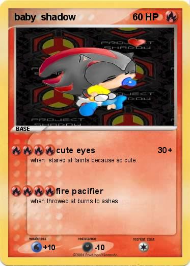 Pokemon baby  shadow