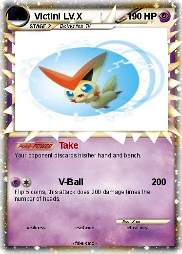 Pokemon Victini LV.X