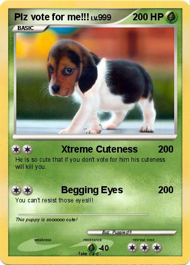 Pokemon Plz vote for me!!!