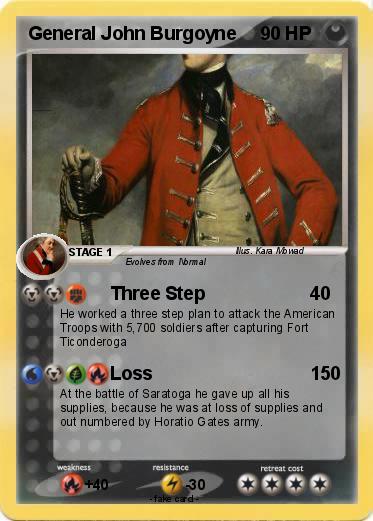 Pokemon General John Burgoyne