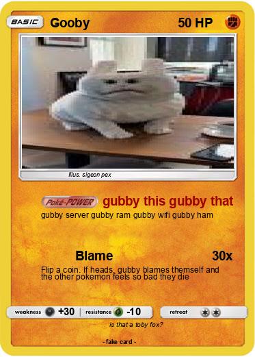 Pokemon Gooby