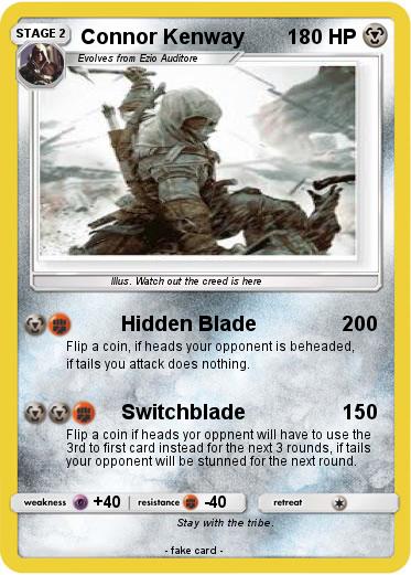 Pokemon Connor Kenway