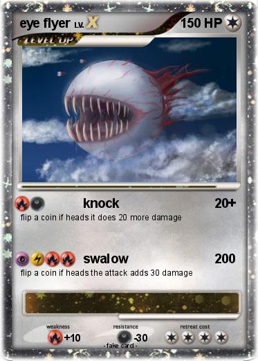 Pokemon eye flyer