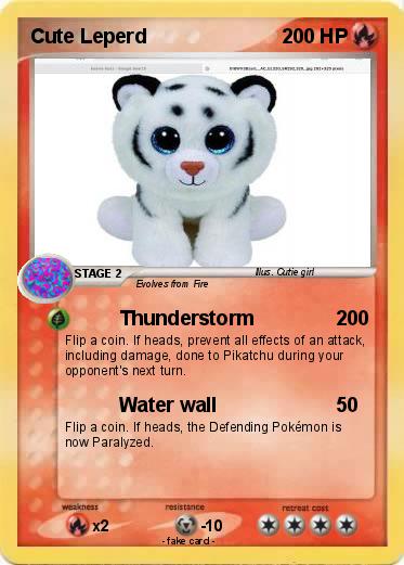 Pokemon Cute Leperd