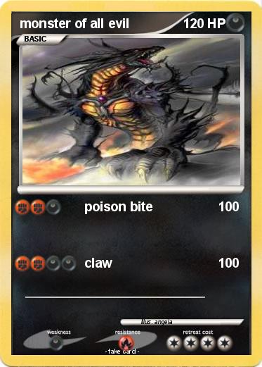 Pokemon monster of all evil