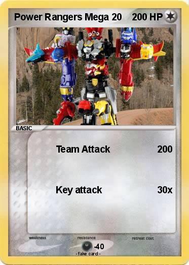 Pokemon Power Rangers Mega 20