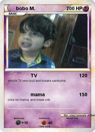 Pokemon bobo M.