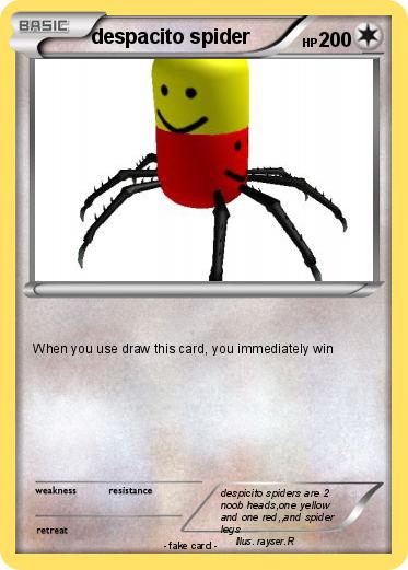 Pokemon despacito spider