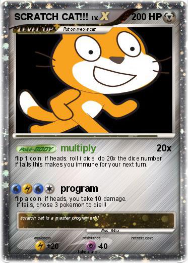 Pokemon SCRATCH CAT!!!